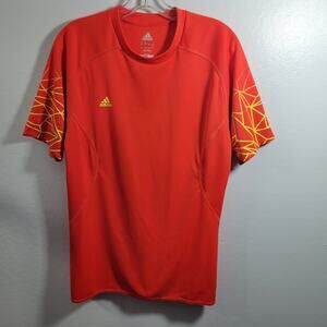 Adidas Men's Orange Climalite T Shirt Size XL 101225-1222